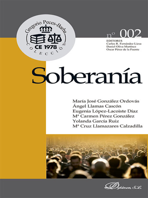 Title details for Soberanía by Oscar Pérez de la Fuente - Available